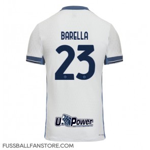 Inter Milan Nicolo Barella #23 Replik Auswärtstrikot 2024-25 Kurzarm